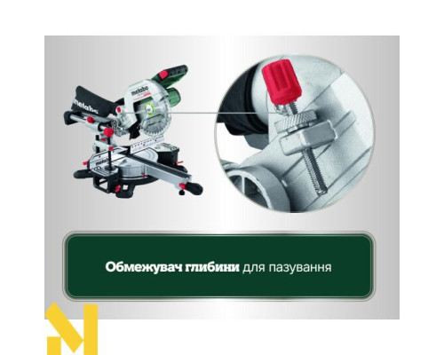 Пила торцювальна акумуляторна Metabo KGS 18 LTX BL 216 (без АКБ та ЗП)
