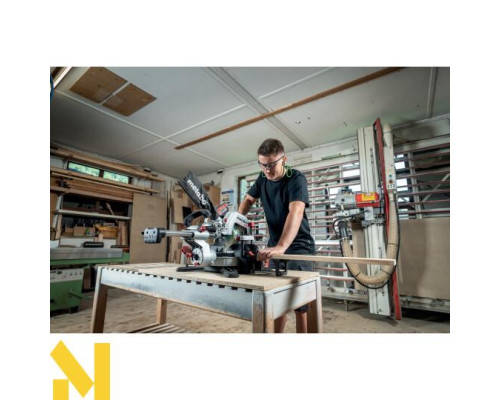 Пила торцювальна акумуляторна Metabo KGS 18 LTX BL 254 (без АКБ та ЗП)