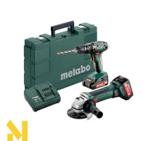 Набір інструментів акумуляторних Metabo Combo Set 2.4.4 18 V
