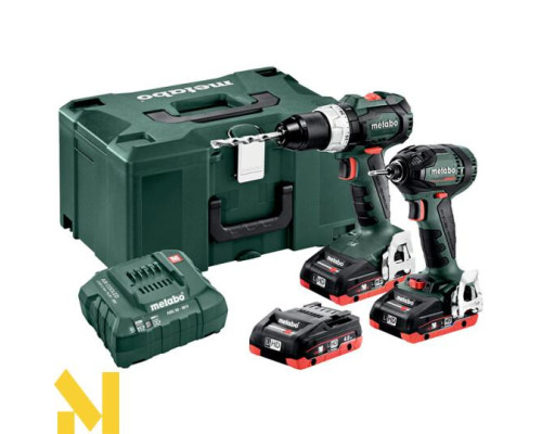 Набір інструментів акумуляторних Metabo Combo Set 2.1.11 18 V