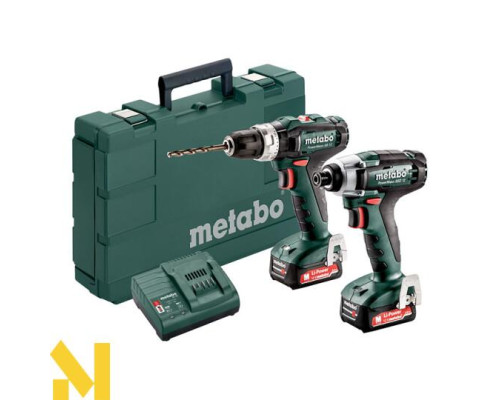 Набір інструментів акумуляторних Metabo Combo Set 2.7.4 12 V BL