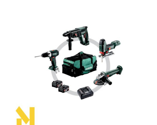 Набір інструментів акумуляторних Metabo Combo Set 4.1.4 18 V