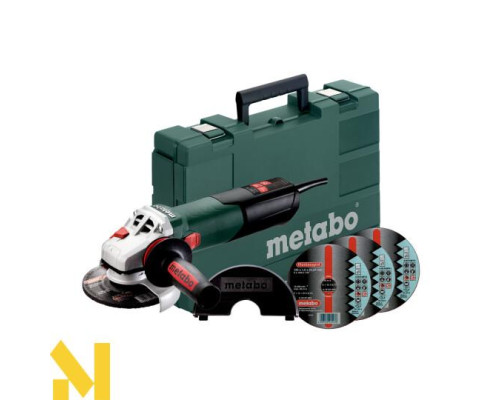 Болгарка (кутова шліфмашина) Metabo W 12-125 Quick Set