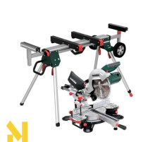 Пила торцювальна Metabo KGS 305 M + стіл Metabo KSU 251