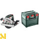 Пила дискова акумуляторна Metabo KS18LTX66BL LiHD 2x8.0 Аг + FS 160