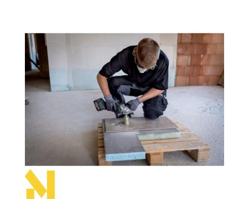 Болгарка (кутова шліфмашина) акумуляторна Metabo W 18 L BL 9-125 Set (без АКБ та ЗП)