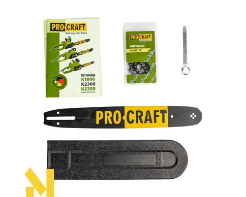 Пила ланцюгова електрична Procraft K1800