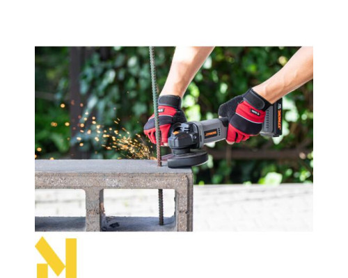 Шліфмашина кутова акумуляторна STHOR 78091