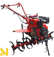 Культиватор дизельний Forte 1350 червоний колеса 12"