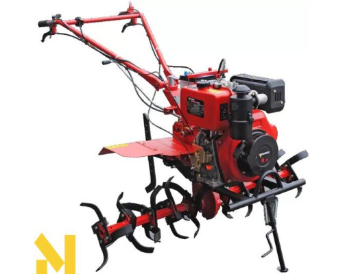 Культиватор дизельний Forte 1350 червоний колеса 12"