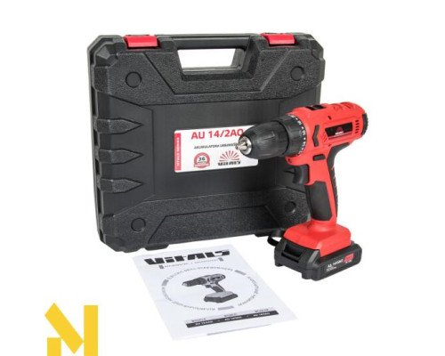 Дриль-шуруповерт акумуляторна Vitals AU 14/2AO