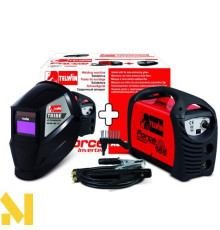 Комплект Зварювальний інвертор Telwin Force 165 + Helmet (815863)