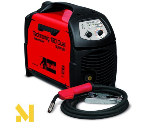 Зварювальний напівавтомат Telwin Technomig 180 Dual Synergic (816054)