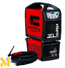 Зварювальний інвертор Telwin Superior Tig 252 Aqua з аксесуарами (816119)