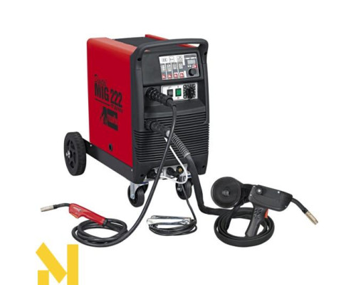 Зварювальний напівавтомат Telwin Digital Mig 222 Twin Synergic (820056)