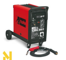 Зварювальний напівавтомат Telwin Telmig 200/2 Turbo (821056)