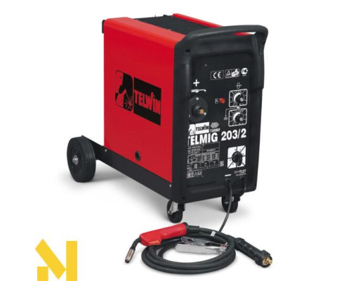 Зварювальний напівавтомат Telwin Telmig 203/2 Turbo (821060)