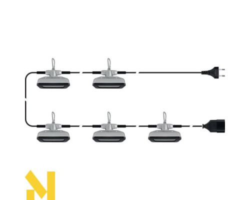 Прожектори SMD-діодні STHOR 82861, 5 шт.