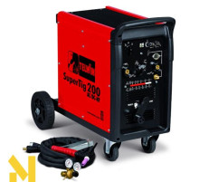 Зварювальний інвертор Telwin Supertig 200 400V Tig з аксесуарами (832160)