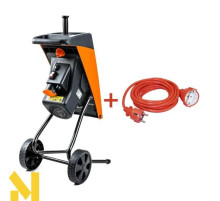 Подрібнювач садовий електричний GTM DS2500/40 KIT