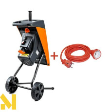 Подрібнювач садовий електричний GTM DS2500/40 KIT