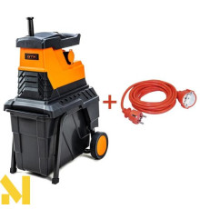 Садовий подрібнювач GTM MS2800/45 KIT + подовжувач 1 0м