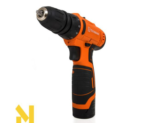 Акумуляторний дриль-шуруповерт Tekhmann TCD-12 QC Li