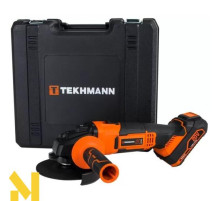 Болгарка (кутова шліфмашина) акумуляторна Tekhmann TAG-125/i20 kit