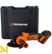Болгарка (кутова шліфмашина) акумуляторна Tekhmann TAG-125/i20 kit