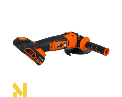 Болгарка (кутова шліфмашина) акумуляторна Tekhmann TAG-125/i20 kit