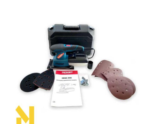Шліфмашина багатофункціональна Зеніт ЗВШ-300 3в1