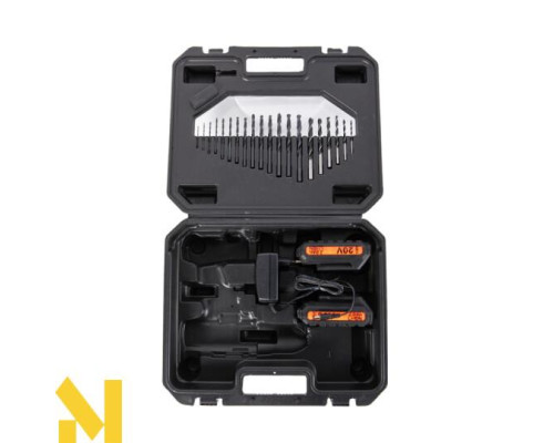 Шуруповерт акумуляторний Tekhmann TCD-18 S2 BS KIT