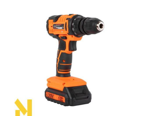 Шуруповерт акумуляторний Tekhmann TCD-18 S2 BS KIT