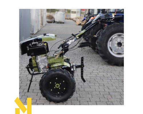 Культиватор дизельний Forte 1350 LUX зелений 12" колеса