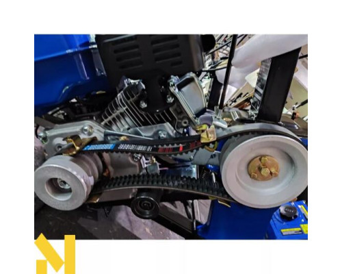 Мотокультиватор Forte 80-G3, колеса 8" (синій)