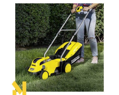 Набір Karcher газонокосарка LMO 18-33 + тример LTR 18-25 + швидкозарядний комплект