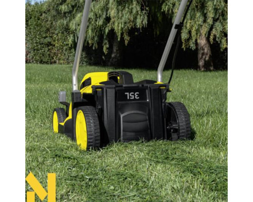 Набір Karcher газонокосарка LMO 18-33 + триммер LTR 18-25 + швидкозарядний комплект + акумулятор