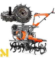 Мотокультиватор Husqvarna TF 545P + ведучі пневмо колеса