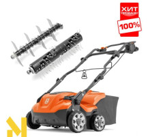 Аератор електричний Husqvarna S 138C (два вали + травозбірник)