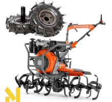 Мотоблок дизельний Husqvarna TF 545DE + ведучі пневмо колеса