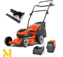 Газонокосарка акумуляторна Husqvarna LC 137i КІТ (40-C80 + 40-B140)