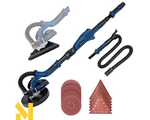 Шліфмашина багатофункціональна для стін і стелі Einhell BT-SG 710 X по гіпсокартону