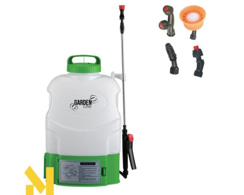 Обприскувач акумуляторний ранцевий GARDEN LINE AOK1640
