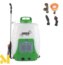 Обприскувач акумуляторний ранцевий GARDEN LINE AOK1657