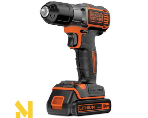 Акумуляторний дриль- шуруповерт Black&Decker ASD18K