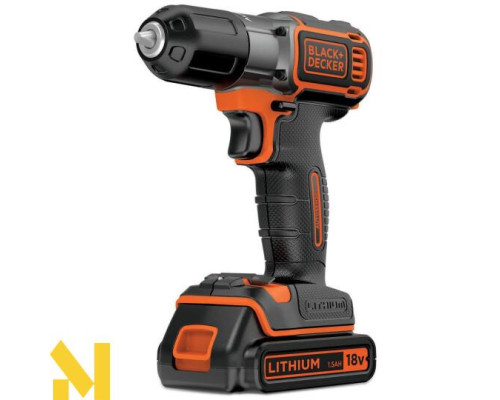 Акумуляторний дриль-шуруповерт Black&Decker ASD18KB
