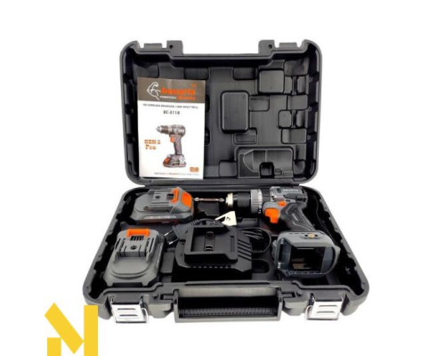 Дриль-шуруповерт акумуляторний BAWARIA BC-3118 безщітковий