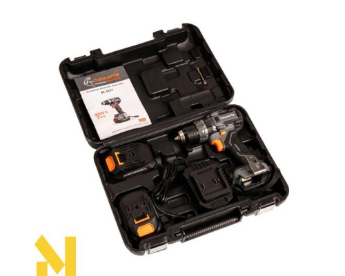 Дриль-шуруповерт акумуляторний BAWARIA BC-3221 безщітковий