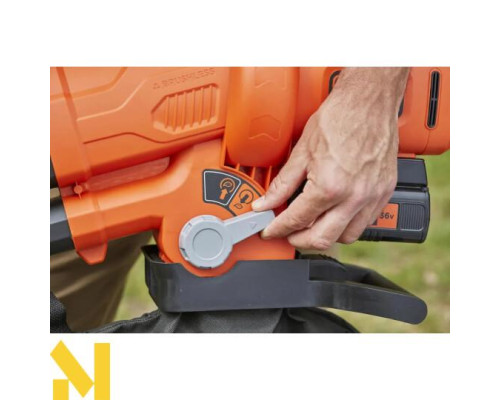Пилосос-повітродувка садова акумуляторна Black&Decker BCBLV3625L1