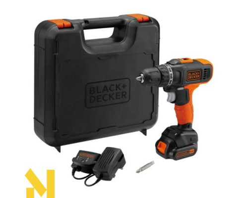 Дриль-шурупокрут акумуляторний BLACK&DECKER BCD7122CK